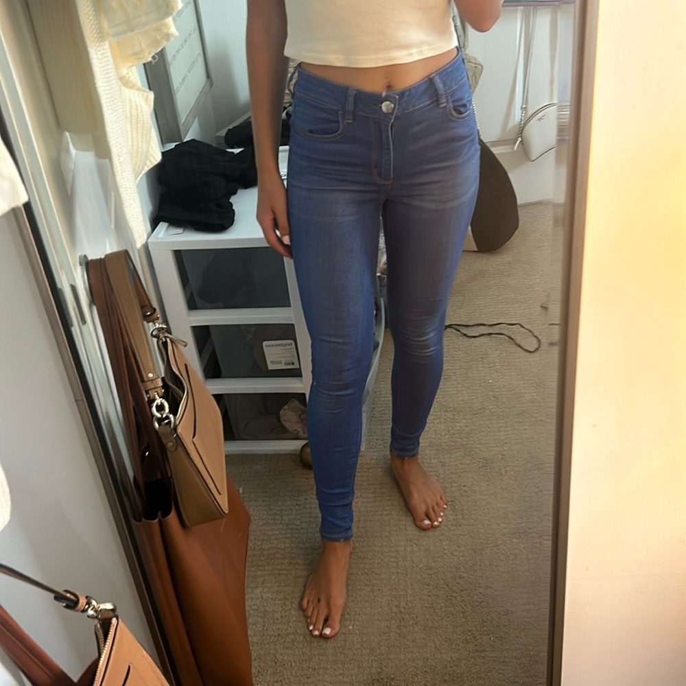 Beautiful Blue AE jeans!